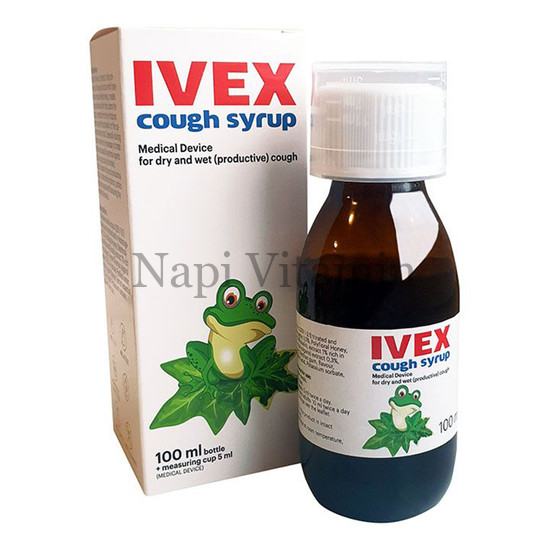 Ivex köhögés elleni szirup 100ml - KÖZELI LEJÁRAT
