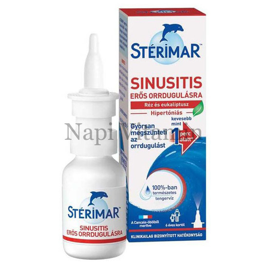 Stérimar Sinusitis orrspray orrdugulás ellen 20ml