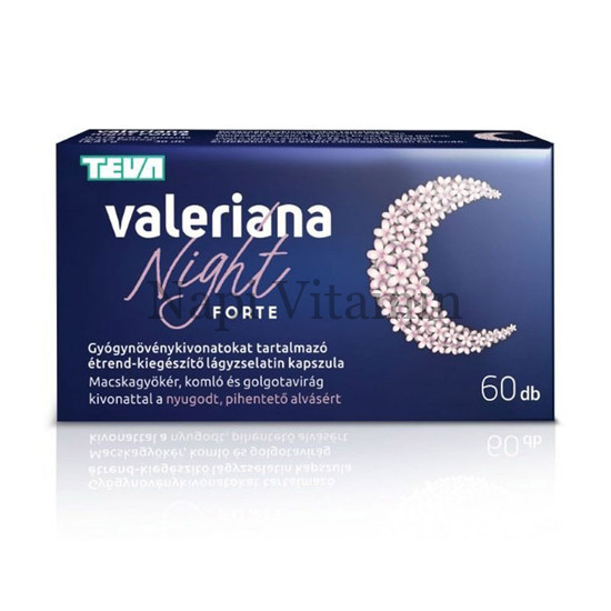 Valeriana Night Forte kapszula 60x