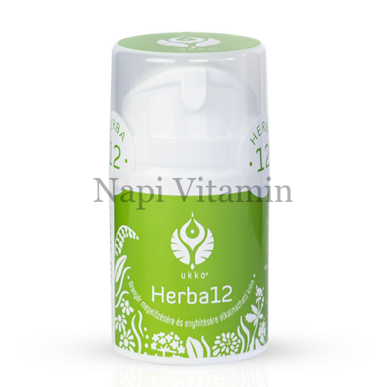Ukko Herba12 aranyér krém 50ml