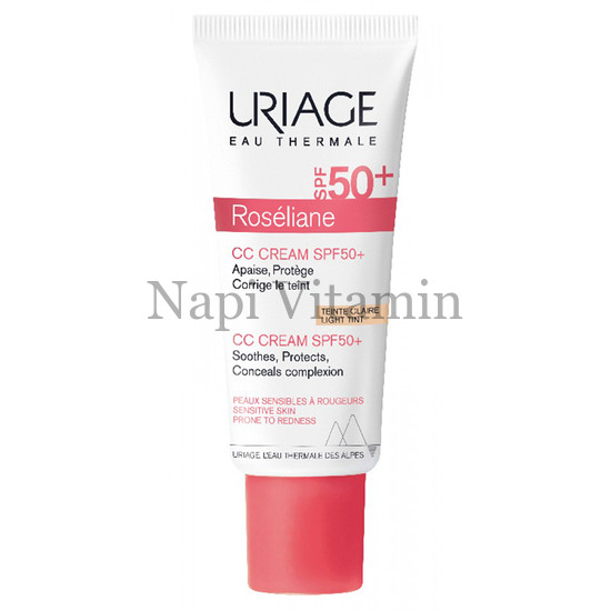 Uriage Roséliane CC színezett krém SPF50+ 40ml