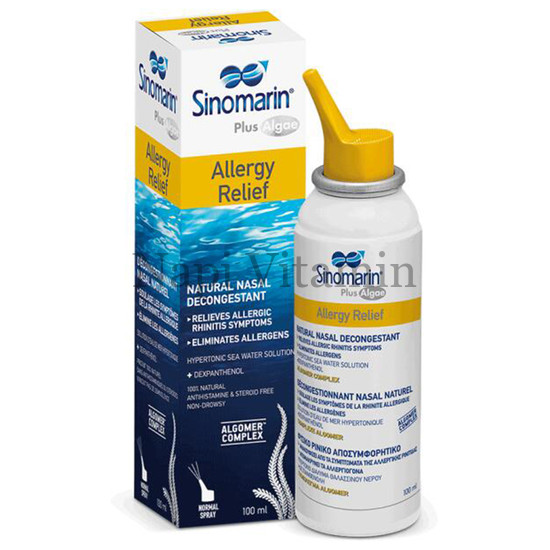 Sinomarin Alga Plusz Antiallergia tengervizes orrspray 100ml