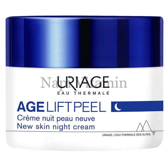 Uriage Age Peel bőrmegújító ránctalanító éjszakai krém 50ml