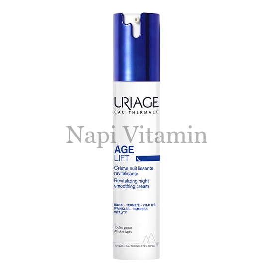 Uriage Age Lift Revitalizáló ránctalanító éjszakai krém 40ml