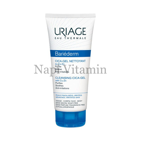 Uriage Bariéderm Cica Cu-Zn mosakodó gél 200ml