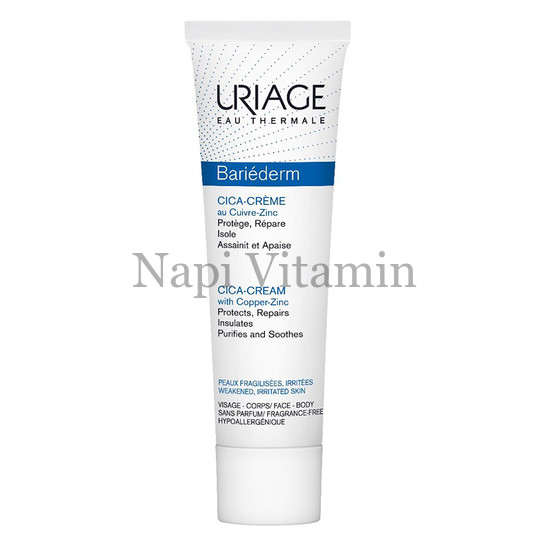 Uriage Bariéderm Cica Cu-Zn sebkezelő krém 100ml