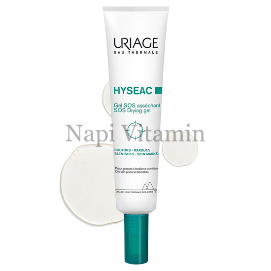 Uriage Hyséac Szárító gél pattanások SOS kezelésére 15ml