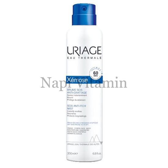 Uriage Xémose SOS permet száraz bőrre 200ml Uriage Xémose SOS permet száraz bőrre 200ml
