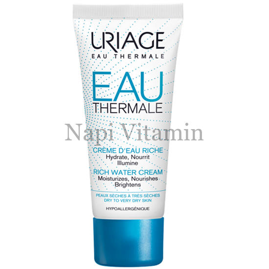 Uriage Eau Thermale hidratáló arckrém Riche 40ml