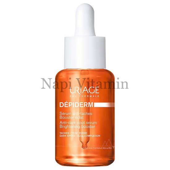 Uriage Depiderm barna foltok elleni szérum ragyogást fokozó booster 30 ml Uriage Depiderm barna foltok elleni szérum ragyogást fokozó booster 30 ml