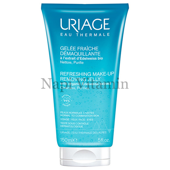 Uriage frissítő sminkeltávolító gél 150ml