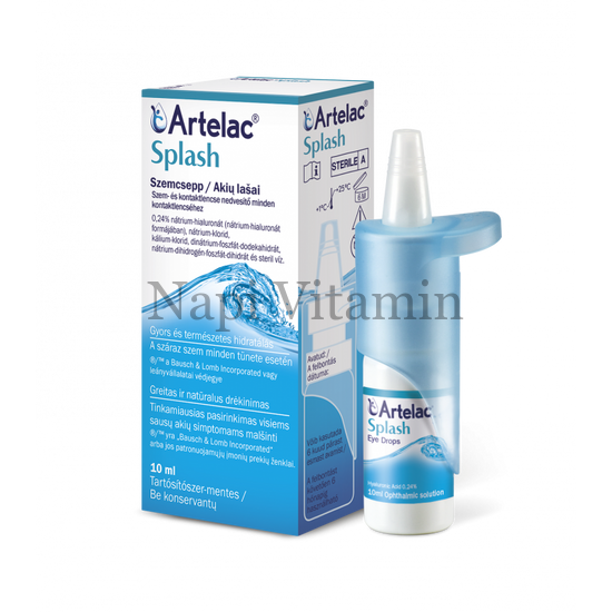 Artelac Splash szemcsepp 10ml