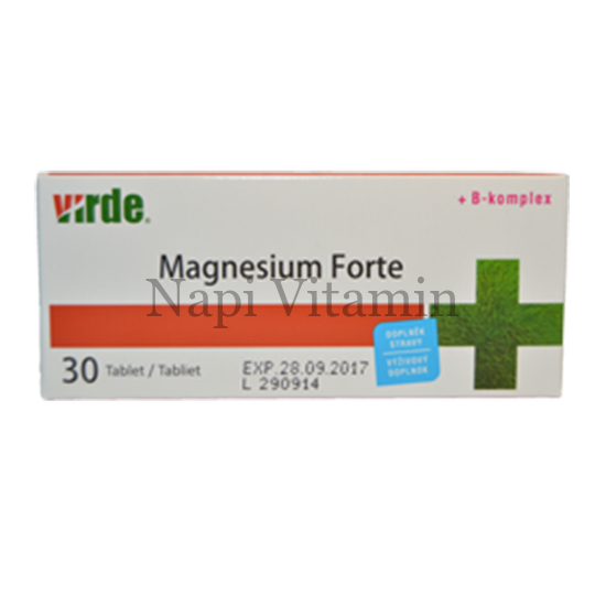 Virde Magnézium Forte tabletta + B-komplex 30x