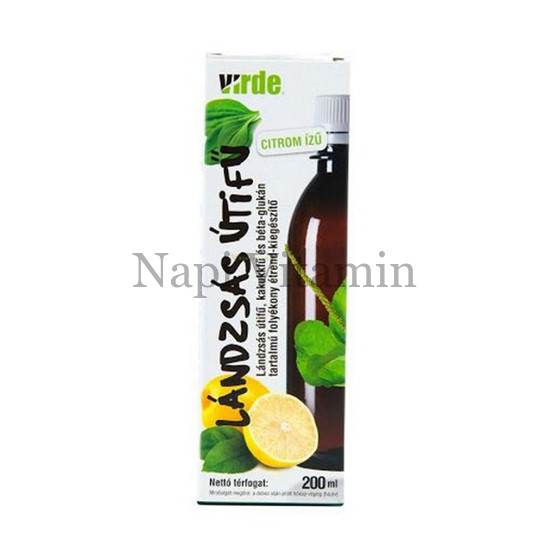 Virde Béta-glukan lándzsás útifű szirup 200ml