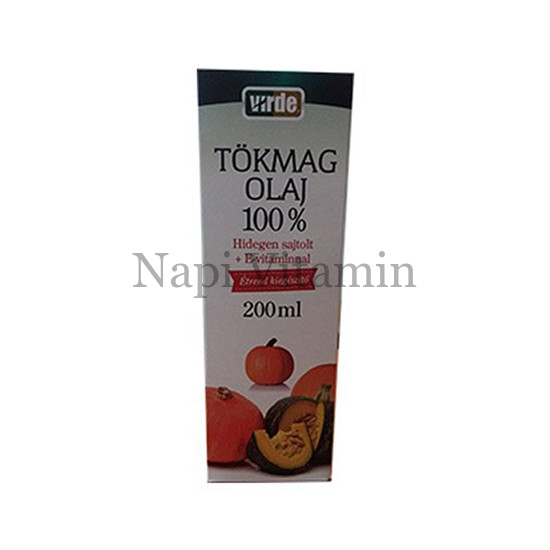 Virde Tökmagolaj 100% E-vitaminnal 200ml