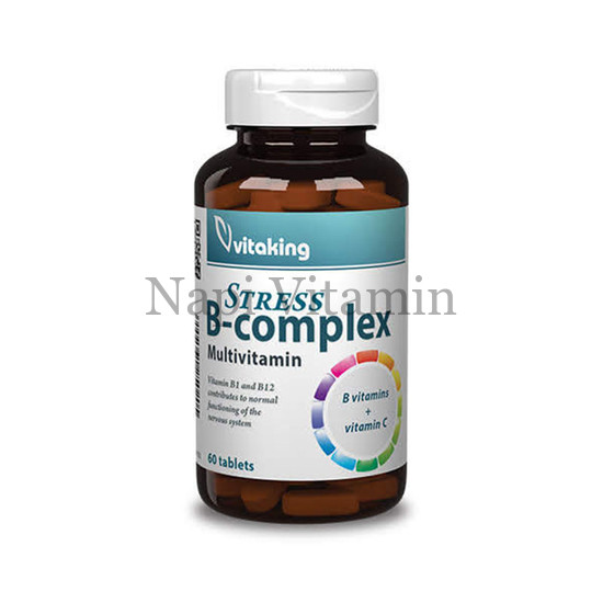 Vitaking Stress B-komplex vitamin tabletta 60x