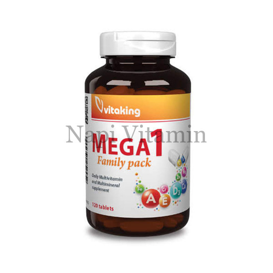 Vitaking Mega-1 Family multivitamin tabletta 120x