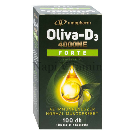 Vitaplus D3 vitamin 4000NE Oliva Forte lágyzselatin kapcsula 100x