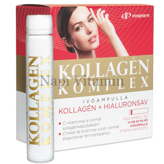 InnoPharm Kollagén Komplex ivóampulla 14x25 ml