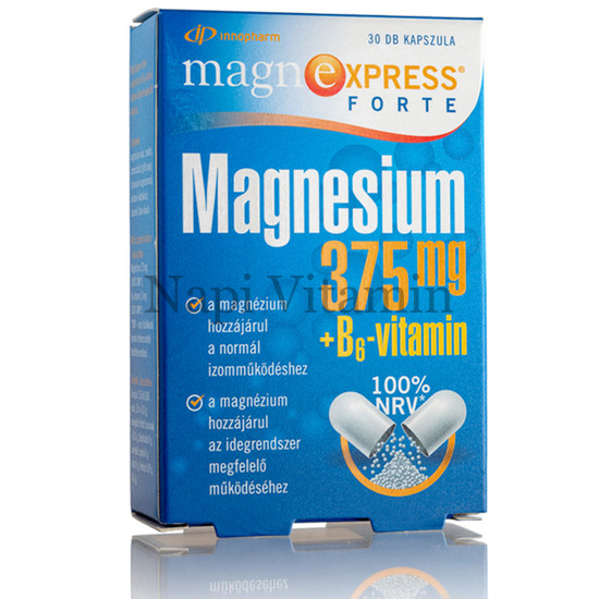 InnoPharm MagnExpress Forte 375mg kapszula 30x