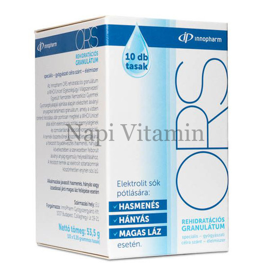 InnoPharm ORS rehidratációs granulátum 10x