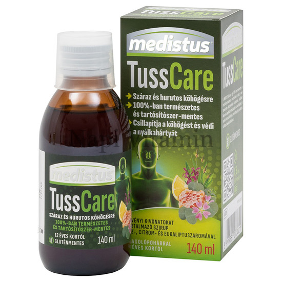 Medistus TussCare Felnőtt szirup 140ml