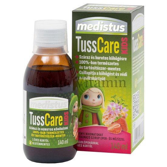 Medistus TussCare Kids szirup 140ml