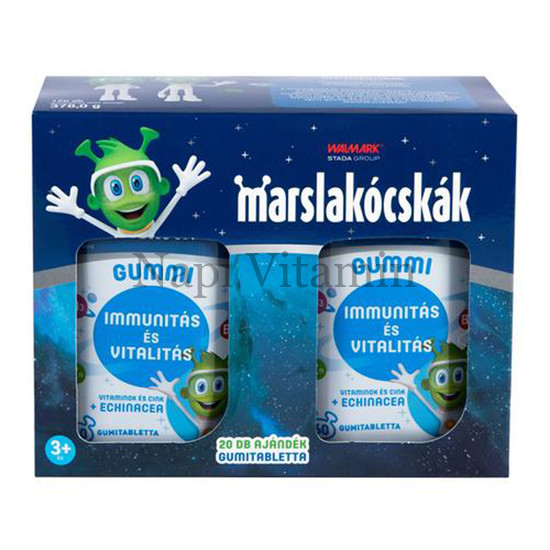 Walmark Marslakócskák Gummi Echinacea gumitabletta 120x