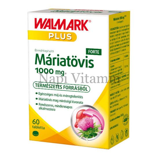 Walmark Máriatövis Forte 1000 mg tabletta 60x