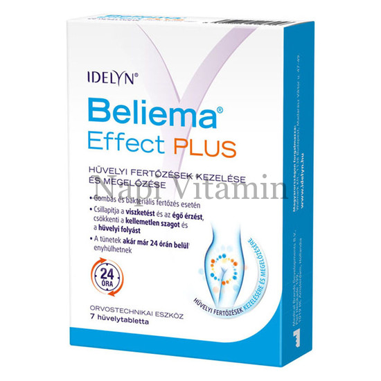 Idelyn Beliema Effect Plus hüvelytabletta 7x Idelyn Beliema Effect Plus hüvelytabletta 7x