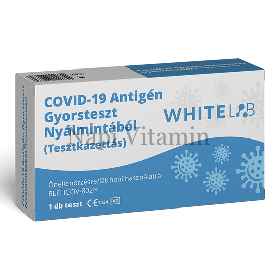 Whitelab Covid-19 antigén gyorsteszt nyálmintából 1x