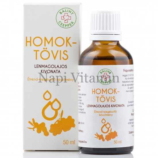 Bálint Cseppek Homoktövis olaj 50ml