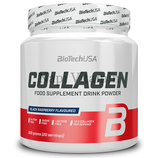 BioTechUsa Collagen italpor limonádé ízű 300g