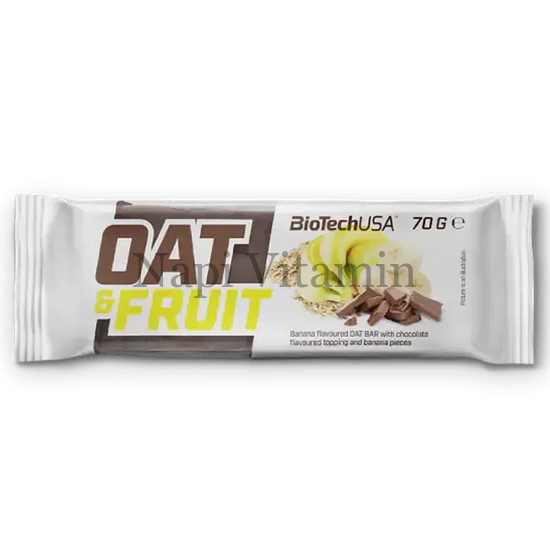 BioTechUsa Oat&Fruits Csokoládé-Banán szelet 70g