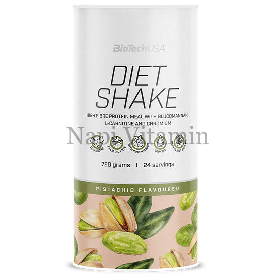 BioTechUsa Diet Shake pisztácia ízű 720g