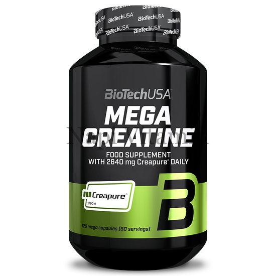 BioTechUsa Mega Creatine kapszula 120x
