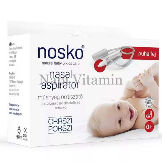 Orrszi Porszi Puha Fejes Orrszívó 1x