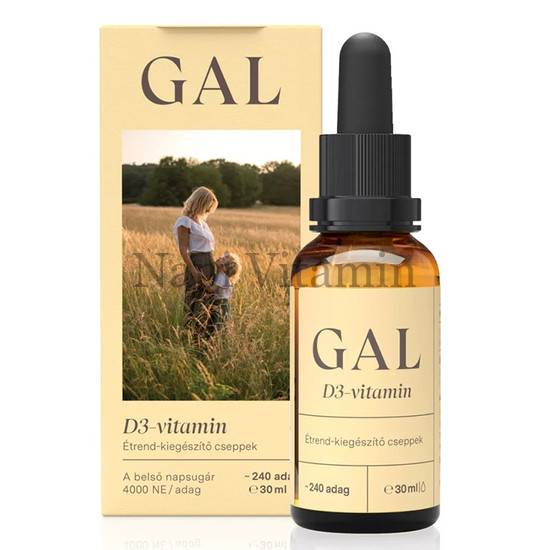 GAL D3-vitamin csepp 30ml GAL D3-vitamin csepp 30ml