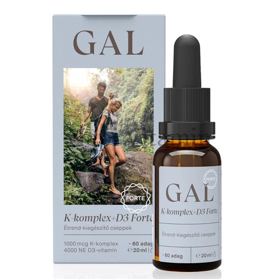 GAL K-komplex+D3 Forte csepp 20ml GAL K-komplex+D3 Forte csepp 20ml