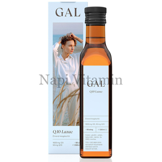 GAL Q10 koenzim + Lazacolaj cseppek 250ml