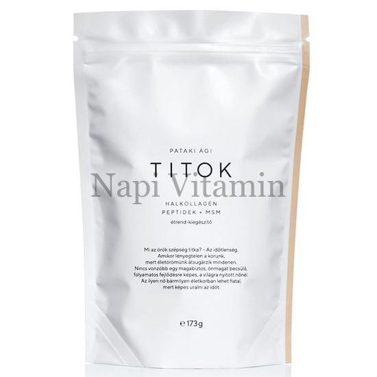 GAL TITOK Halkollagén peptidek + MSM italpor 173g GAL TITOK Halkollagén peptidek + MSM italpor 173g