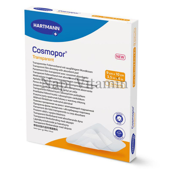 Cosmopor Transparent filmkötszer 9cm x 10cm 5x