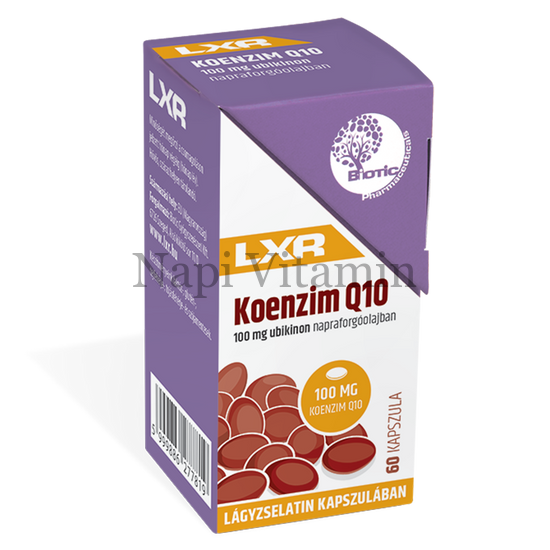 LXR Koenzim Q10 kapszula 60x LXR Koenzim Q10 kapszula 60x