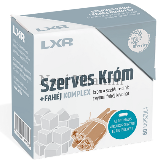LXR Szerves Króm komplex kapszula 60x