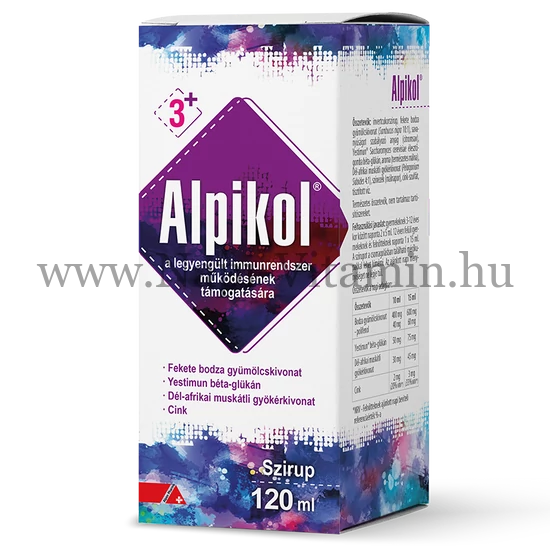 Alpikol Immunerősítő szirup 120ml