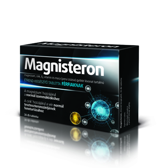 Magnisteron Magnézium tabletta Férfiaknak 30x