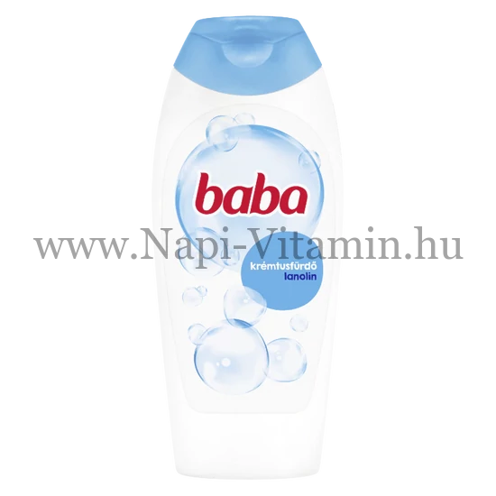 Baba lanolinos krémtusfürdő 400ml