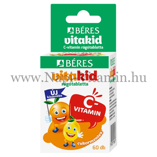 Béres Vitakid C vitamin rágótabletta 60x