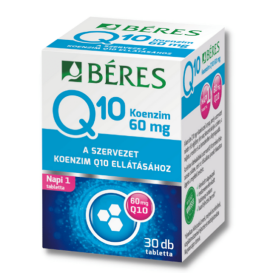 Béres Koenzim Q10  60mg étrkiegészítő tabletta 30x