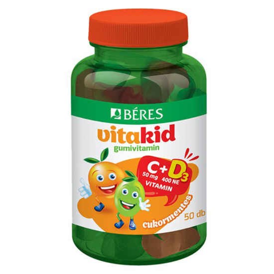 Béres VitaKid C+D3 Gumivitamin 50x